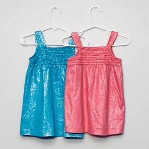 Jumping Beans sleeveless shirts 3T.